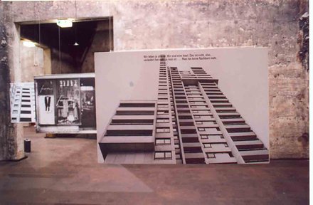 Stephen Willats: 4 Inseln in Berlin - Exhibition at National Gallery Berlin, 1980